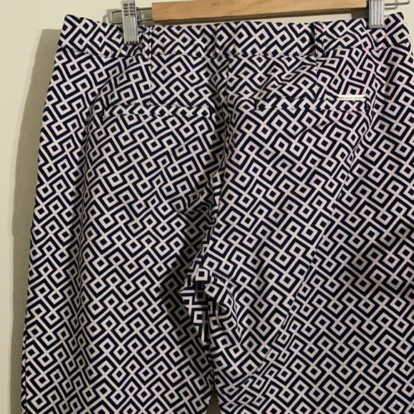 Michael Kors black & white Design Capri Pants S - Picture 6 of 6